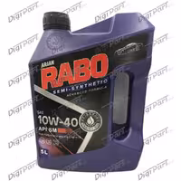روغن موتور رابو مدل10W-40  SM  حجم 5 لیتری