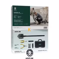 کیت ابزار چند کاره Survival X9 Outdoor Tool Kit گرین لاین