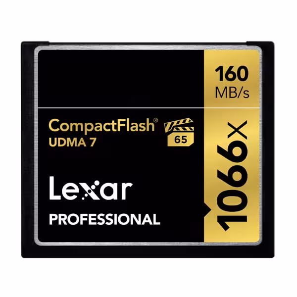 کارت حافظه‌ CF لکسار سرعت 160Mb/s ظرفیت 32 گیگابایت