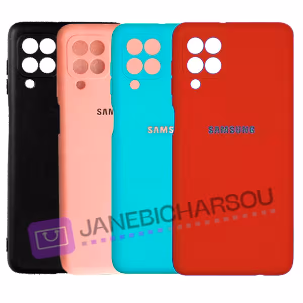 قاب سیلیکونی محافظ لنزدار سامسونگ مدل Samsung Silicone Cover for M62