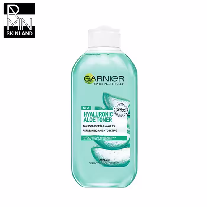 تونر پاک کننده صورت گارنیر مدل Aloe حجم 200 میلی لیتر