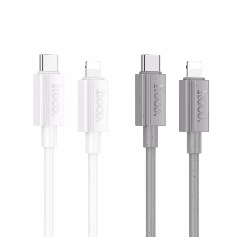 کابل شارژ 20 وات Lightning به USB-C هوکو مدل X107 طول1 متر