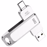 فلش دی ام مدل DM PD168 OTG 2 In 1 Type C USB3.1 با ظرفیت 64 گیگابایت
