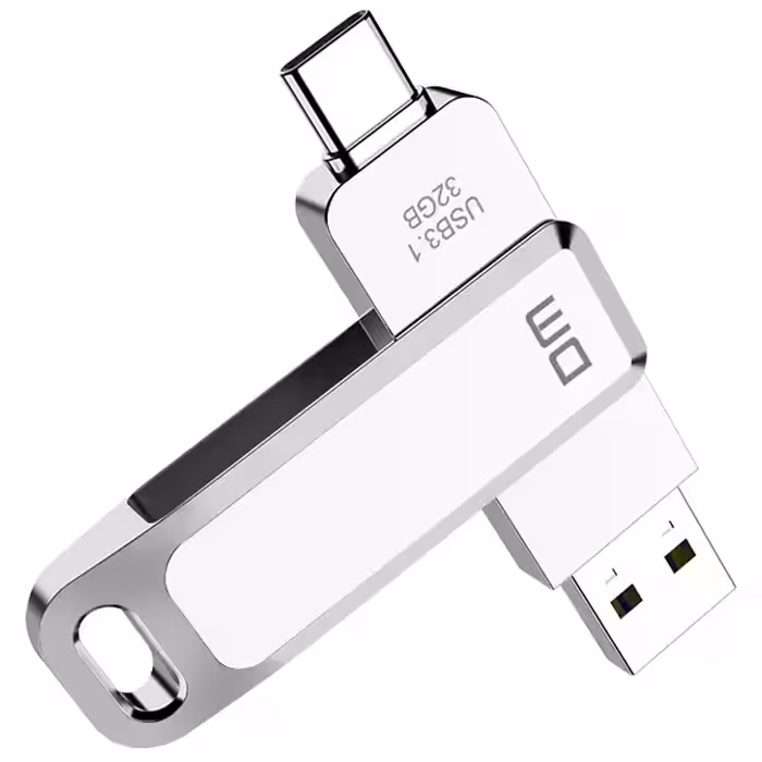 فلش دی ام مدل DM PD168 OTG 2 In 1 Type C USB3.1 با ظرفیت 64 گیگابایت