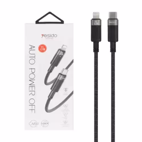کابل فست شارژ تایپ سی لایتنینگ یسیدو مدل YESIDO CA159 - 69370644