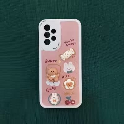 قاب فانتزی خرس شکلاتی سامسونگ A50_A50s