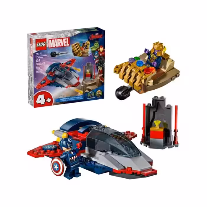 لگو سری مارول مدل Captain America vs. Thanos کد 76319