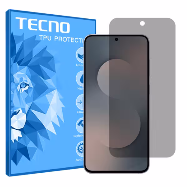 گلس سامسونگ Galaxy S25 FE مدل هیدروژلی پرایوسی برند تکنو کد S