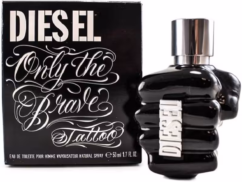 ادکلن مردانه دیزل اونلی بریو تاتو (مشتی مشکی) ادوتویلت Diesel Only The Brave Tattoo EDT