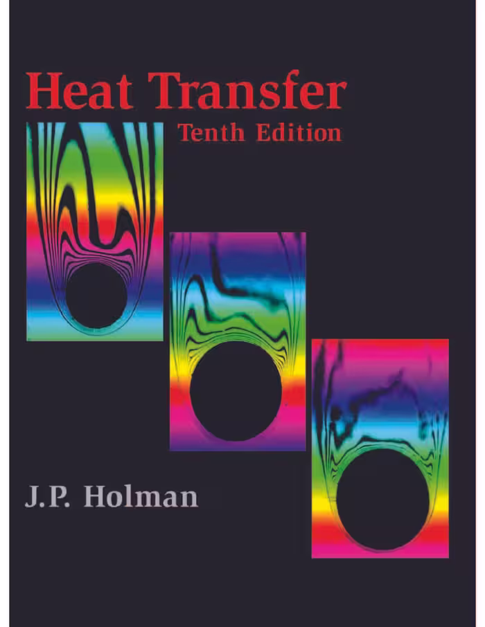 کتاب انتقال حرارت اثر J.P.Holman (Heat Transfer)