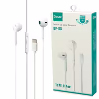 هندزفری سیم دار تایپ سی مدل دیتا پلاس DP-88Type C wired hands-free model Data Plus DP-88