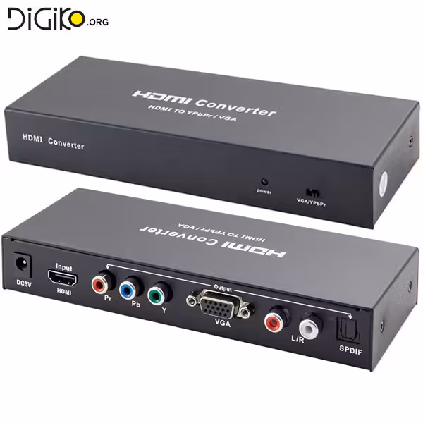 دستگاه 4 کاره تبدیل HDMI به VGA SPDIF AVI YPBPR