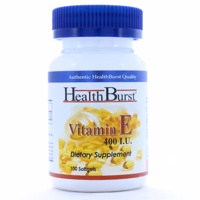 کپسول ویتامین ای 400 هلث برست 100 عددی