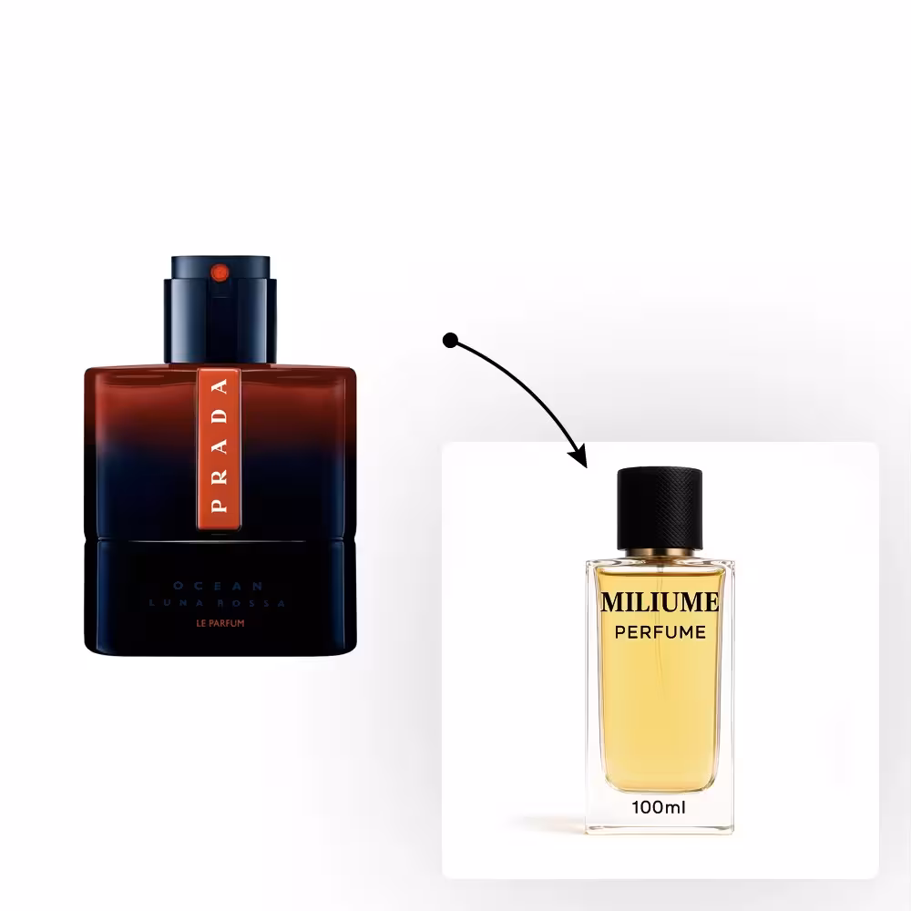 اسانس عطر Prada Luna Rossa Ocean Le Parfum برند kpf - کد 2775 - پرادا لونا روسا اوشن له پرفیوم 100ML - میلیوم پرفیوم