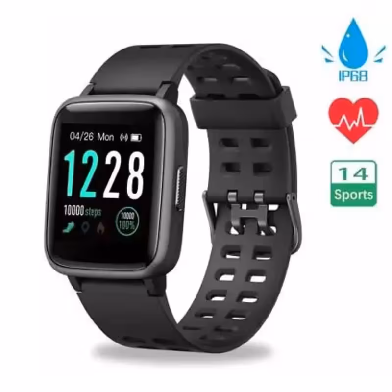 ساعت هوشمند GPS  ضداب با 14 برنامه پزشکی و ورزشی (پس کرایه)