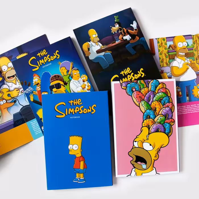دفتر خط دار the simpsons همیشه (HAMYSHEH)