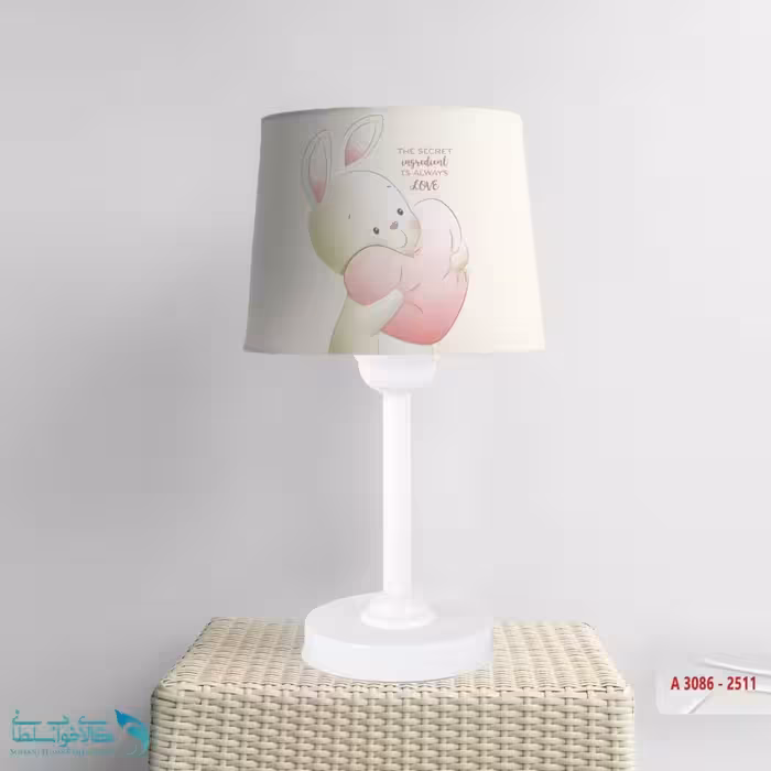 آباژور اتاق کودک طرح خرگوش کیوت کد A3086