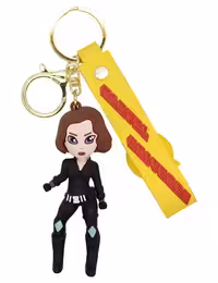 جاکلیدی سیلیکونی فانتزی طرح اونجرز بلک ویدو