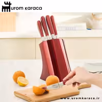 سرویس چاقو 6 پارچه کاراجا Flash قرمز