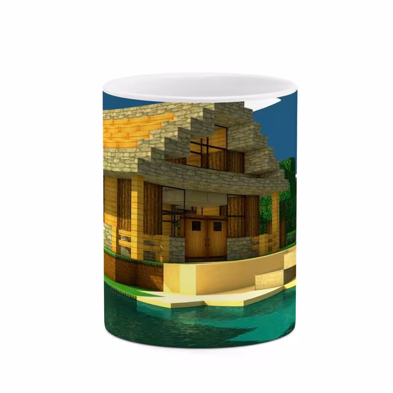 ماگ چیتوکالا طرح ماینکرافت minecraft مدل mgh41495