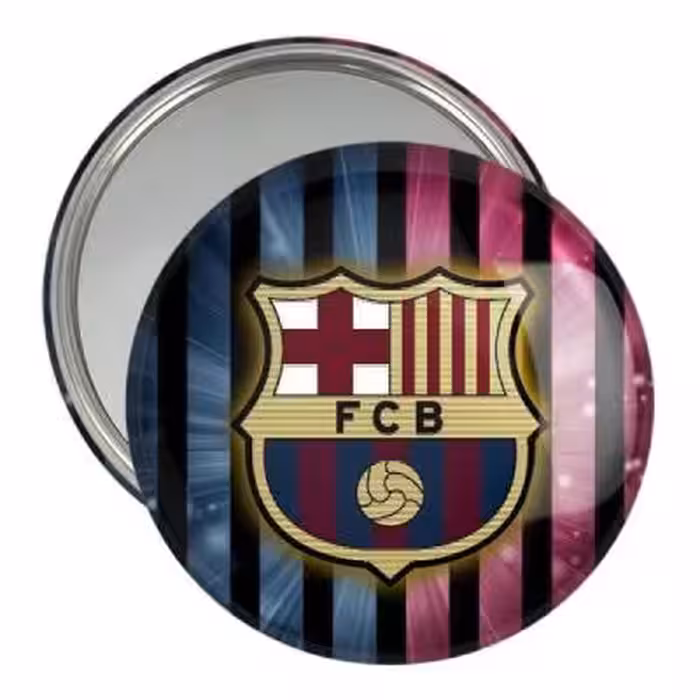 آینه جیبی خندالو مدل باشگاه بارسلونا کد 26257