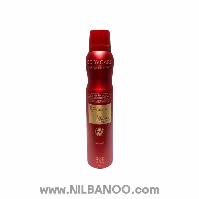 اسپری بدن بادی کر رایحه باکارات رژ 540  200 میل