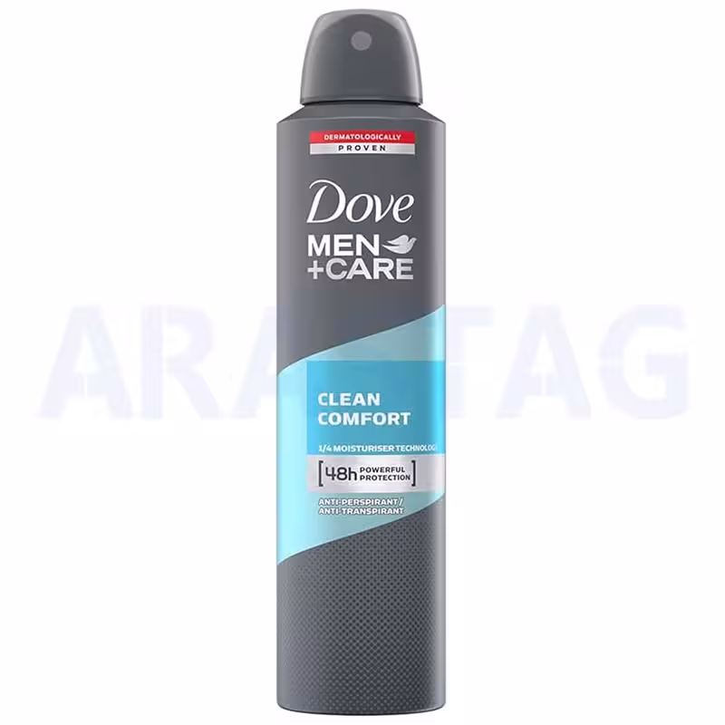 اسپری ضد تعریق آقایان داو مدل کلین کامفورت Dove Men Clean Comfort حجم 200 میلی