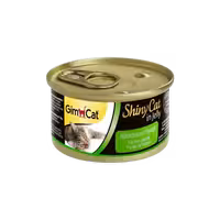 کنسرو گربه بالغ مدل SUPER FOOD مرغ و انبه هندی در ژله برند Gim cat جیم کت 70 گرمی