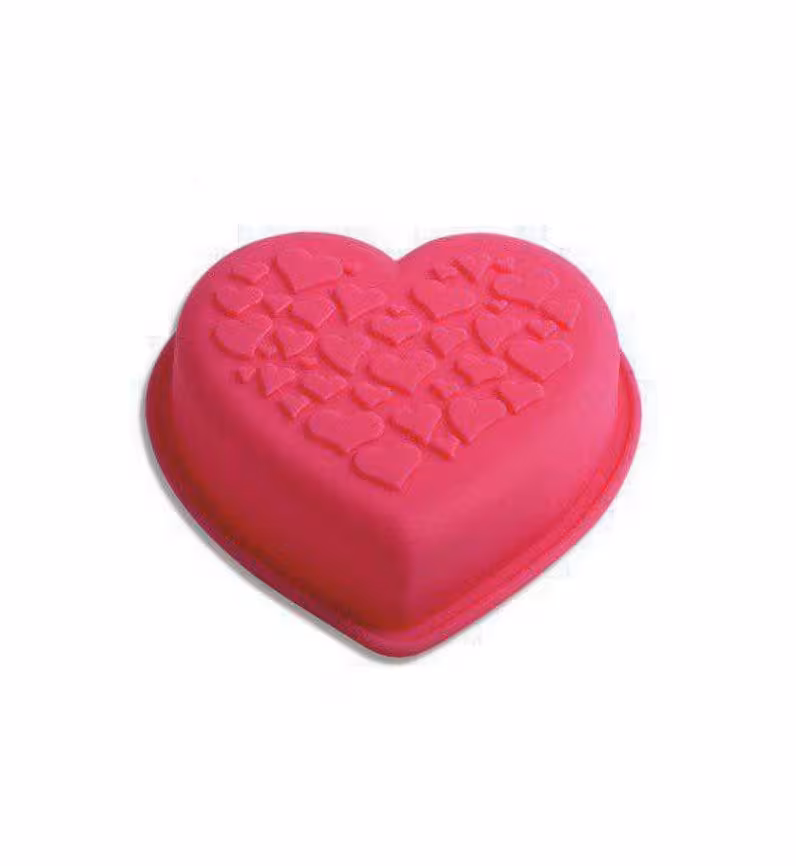 قالب ژله قلب فانتزی کوچک