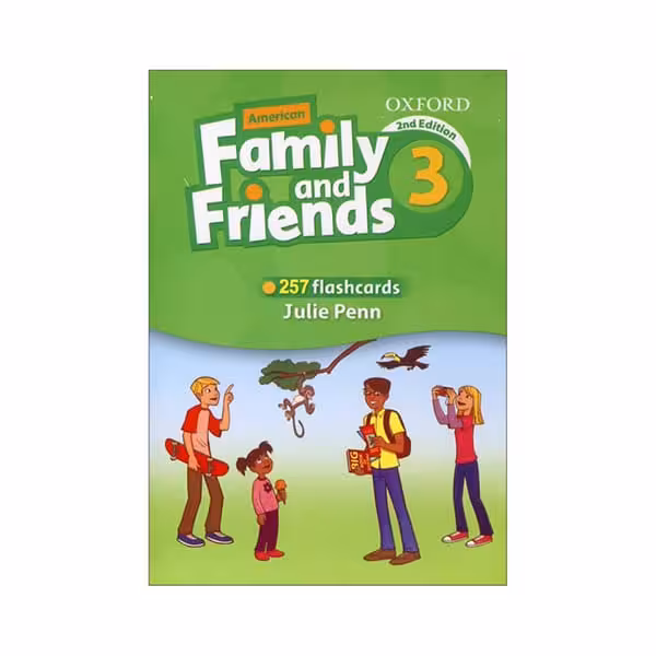 فلش کارت Family and Friends 3