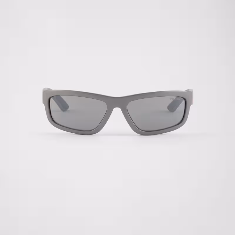 قیمت و خرید عینک آفتابی فریم خاکستری متالیک با لنز کربن پرادا مدل SPS05Z_E16X_F07W1_C_059 اورجینال