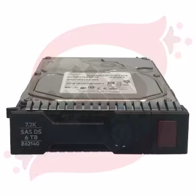 هارد سرور HPE 6TB 12G SAS 7.2K LFF 846514-B21 با گارانتی تعویض