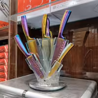 سرویس چاقو آشپزخانه 8 پارچه ویتارا مدل BDL3268 – هفت رنگ