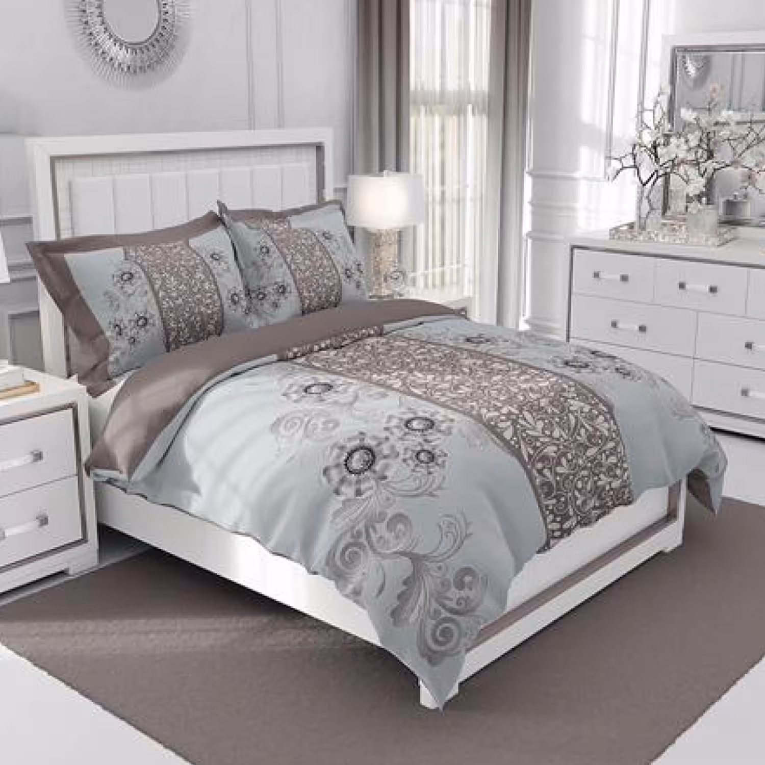 سرویس روتختی طرح‌دار چیداری مدل 2022