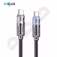 کابل شارژ 60 وات Type-C به Type-C هوکو مدل U122
