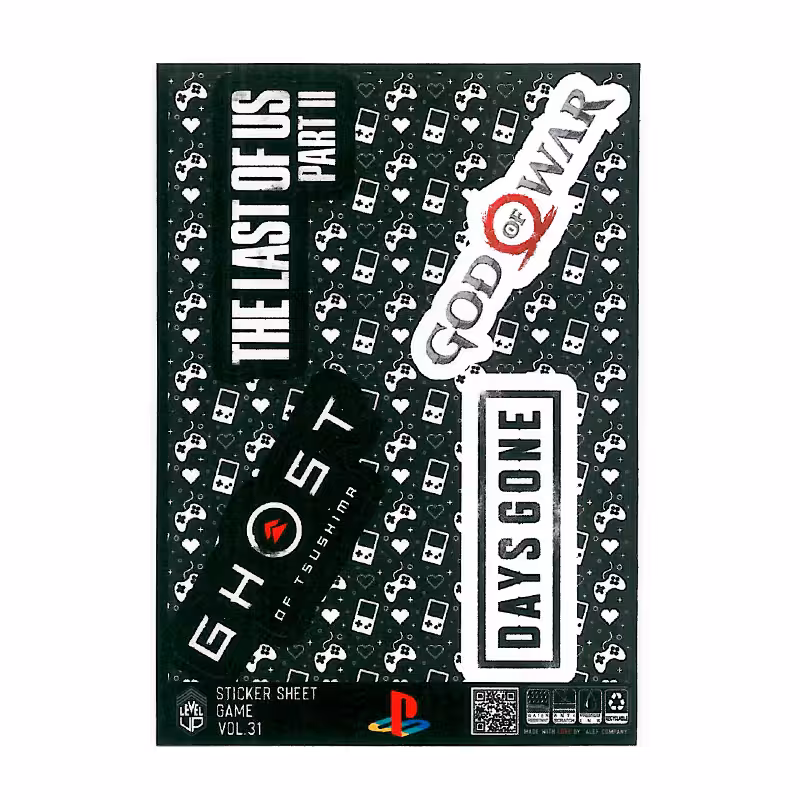 شیت استیکر 4 عددی طرح Vol.31