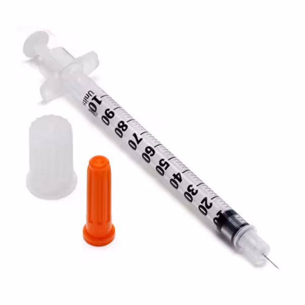 سرنگ انسولین BD حجم 1 میلی لیتر