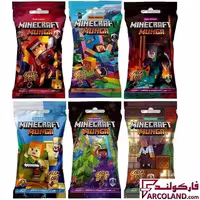بسته کارت ماینکرفت مونگا مدل Minecraft Munga پک 6 عددی