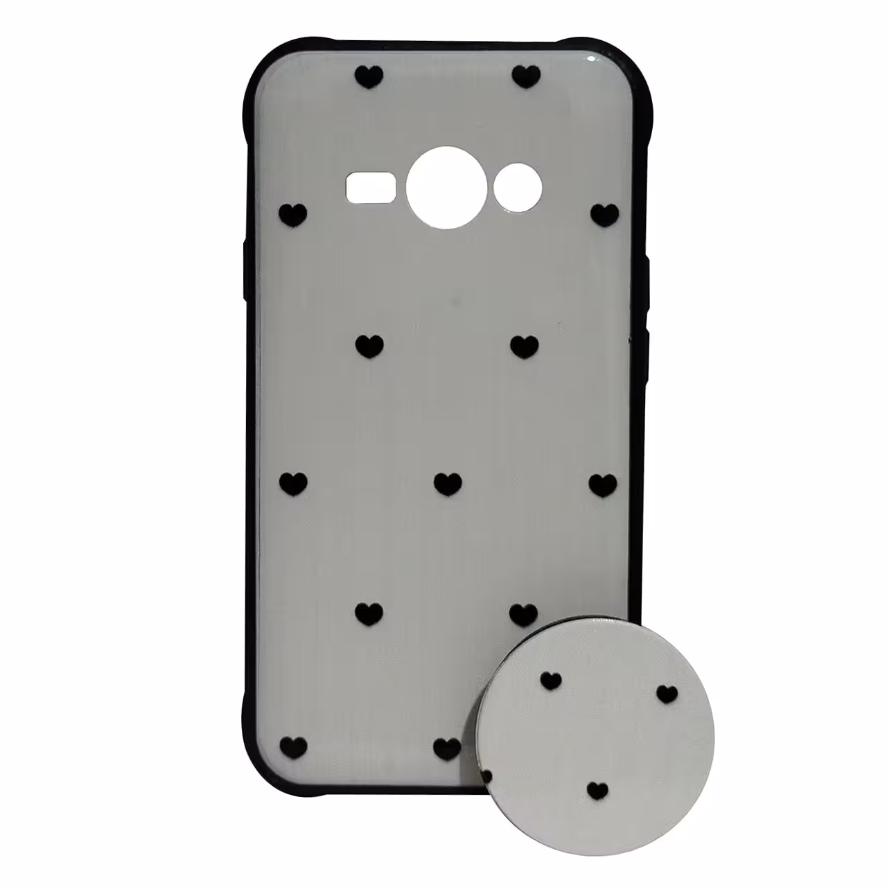 کاور کد 3109 مناسب برای گوشی موبایل سامسونگ J1 Ace  به همراه پایه نگهدارنده