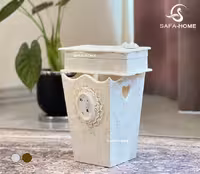 ست سطل و جادستمال دوژان طرح سنگی