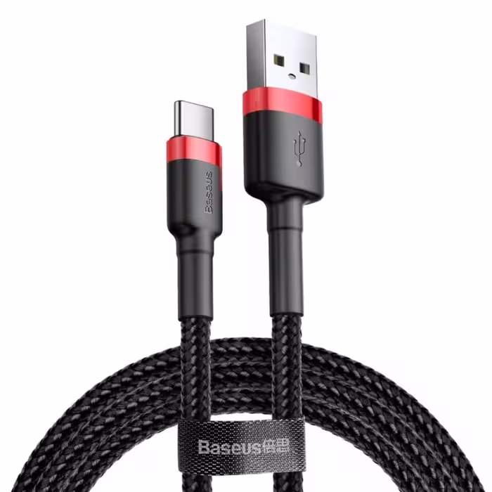 کابل تبدیل USB به USB-C باسئوس مدل CATKLF-B91 Cafule طول  1 متر