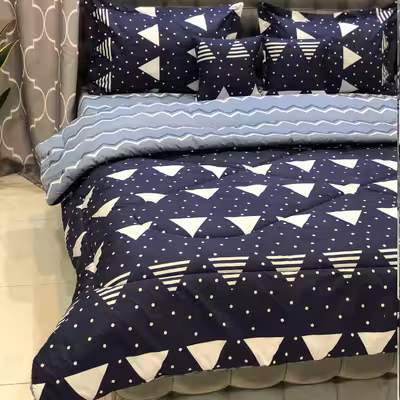 سرویس خواب مدل مثلثی دو نفره 5 تکه