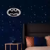 چراغ دیواری نئون دیزاین طرح Batman-BL_WHT
