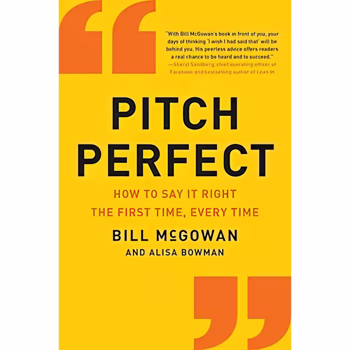 کتاب Pitch Perfect اثر جمعی از نویسندگان انتشارات Harper Business