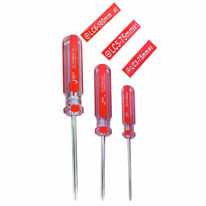 پیچ گوشتی جتک مدل HT- 12 مجموعه 7 عددی