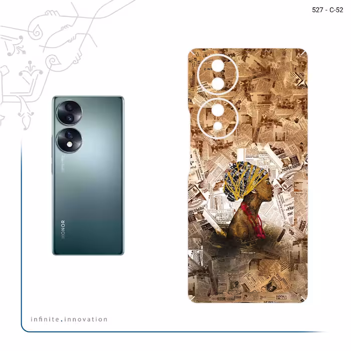 برچسب پوششی ماهوت مدل Collage of African Women مناسب برای گوشی موبایل آنر 70