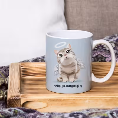 ماگ رژارت مدل لیوان شخصی مهری