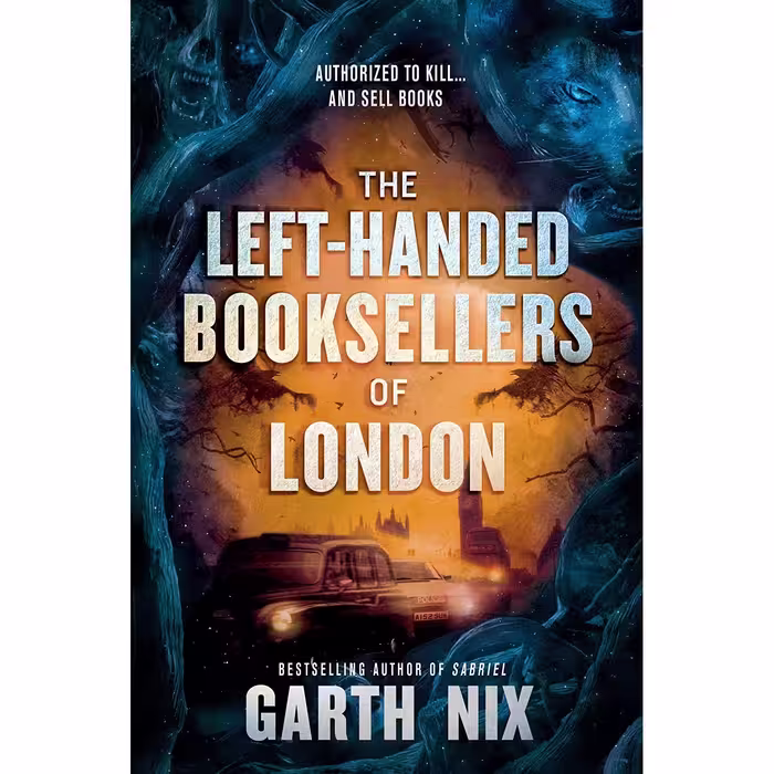 کتاب The Left-Handed Booksellers of London اثر Garth Nix انتشارات Katherine Tegen Books