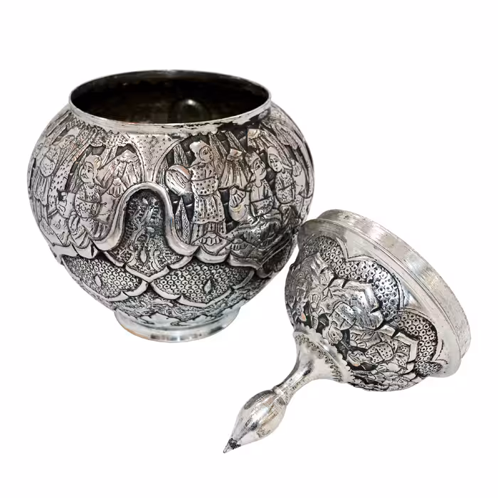 شکلات خوری قلمزنی طرح بزم کد 33p21