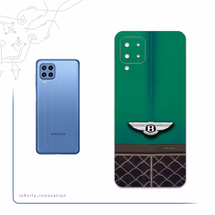 برچسب پوششی ماهوت مدل Bentley مناسب برای گوشی موبایل سامسونگ Galaxy M22